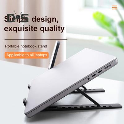 Stojan na notebook, přenosný držák na notebook, silný, nosný, výškově nastavitelný, skládací, držák na notebook, stojan na počítač