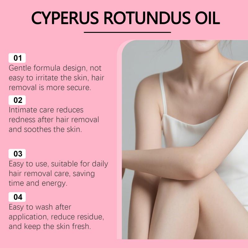 Oceaura Gentle Hair Removal Essential Oil Moisturizing Skin Softening Smoothing Body Care Oil For Smooth Skin
