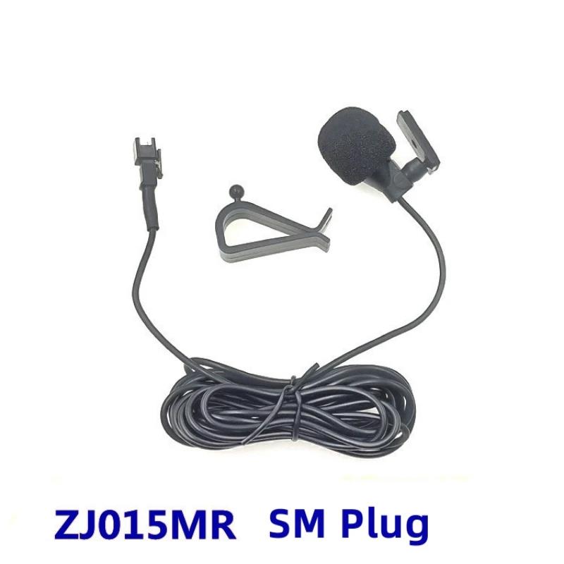 Car Microphone Audio Navigation Wired Clip External Wires Auto Mics Radio 3m Long Mic Stereo 3.5mm Mono 2.5mm SM Lotus Jack PlugGood product