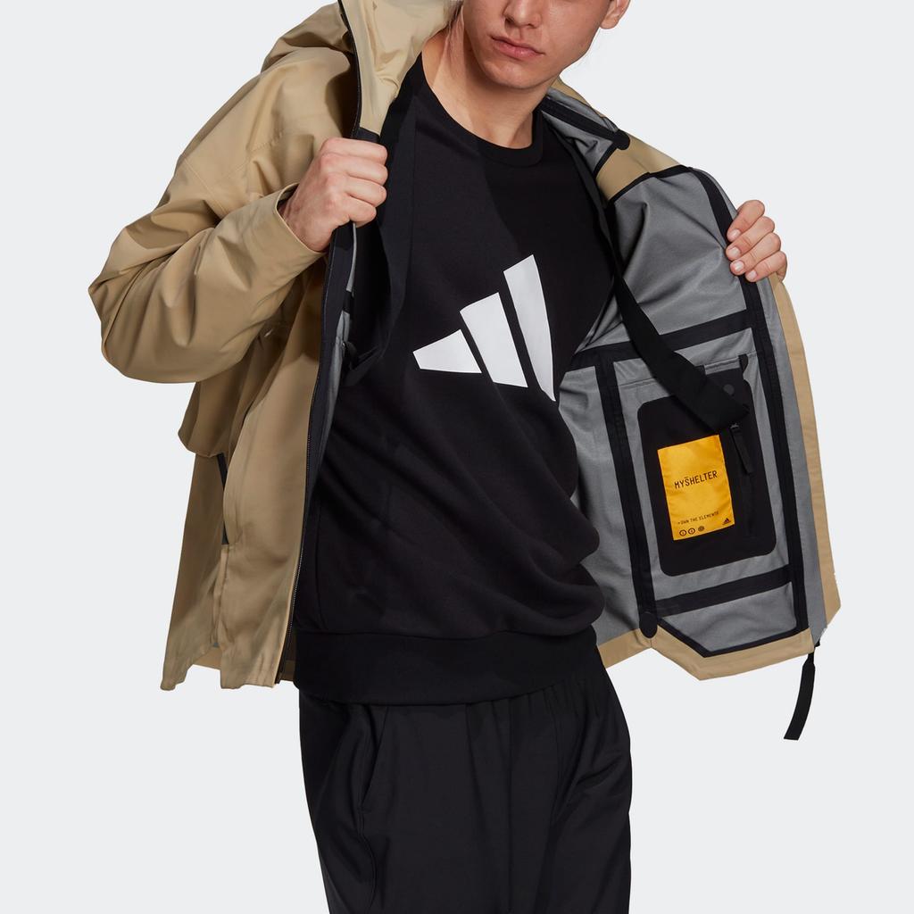 Adidas MYSHELTER Jacket Men's Khaki GT6574
