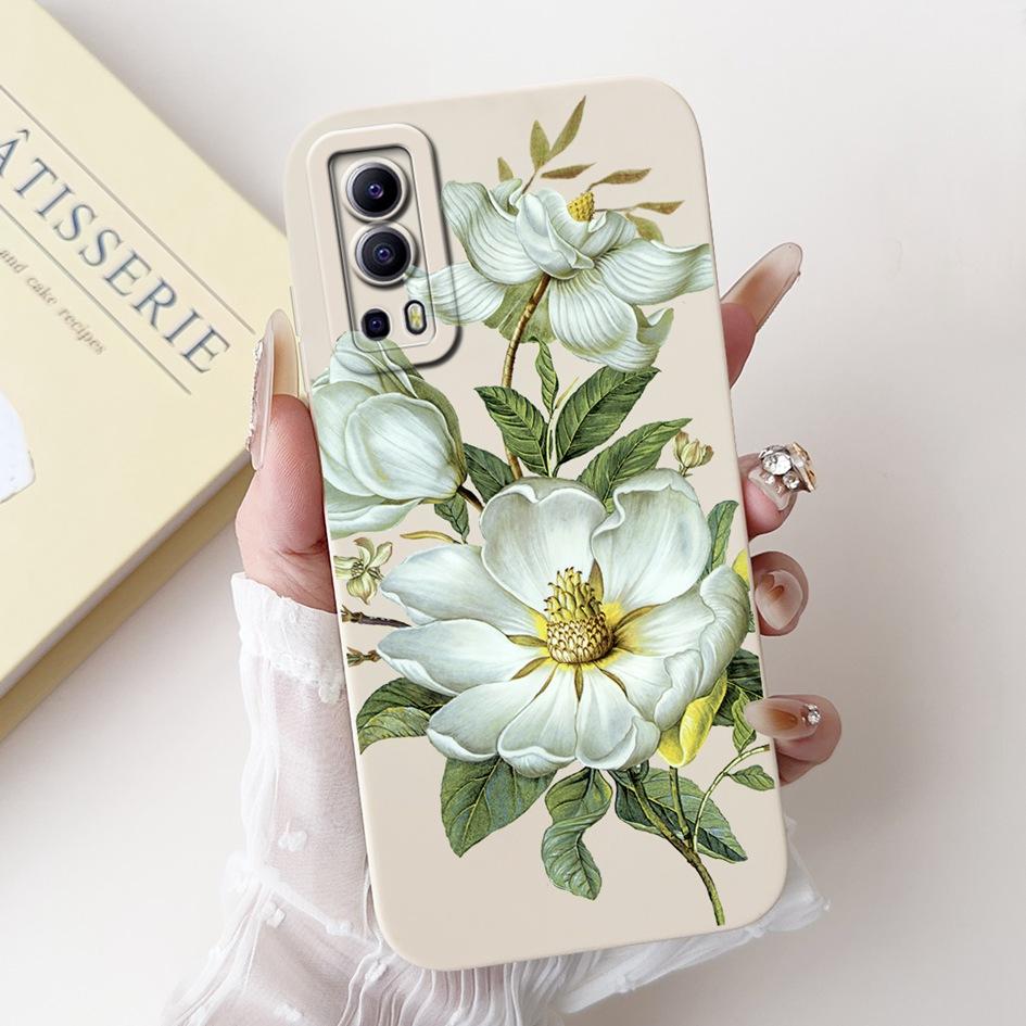 For Vivo Y52 5G V2053 Case Cute Cartoon Panda Duck Rabbit Shockproof Silicone TPU Phone Cover For Vivo Y72 5G V2041 IQOO Z3 Capa