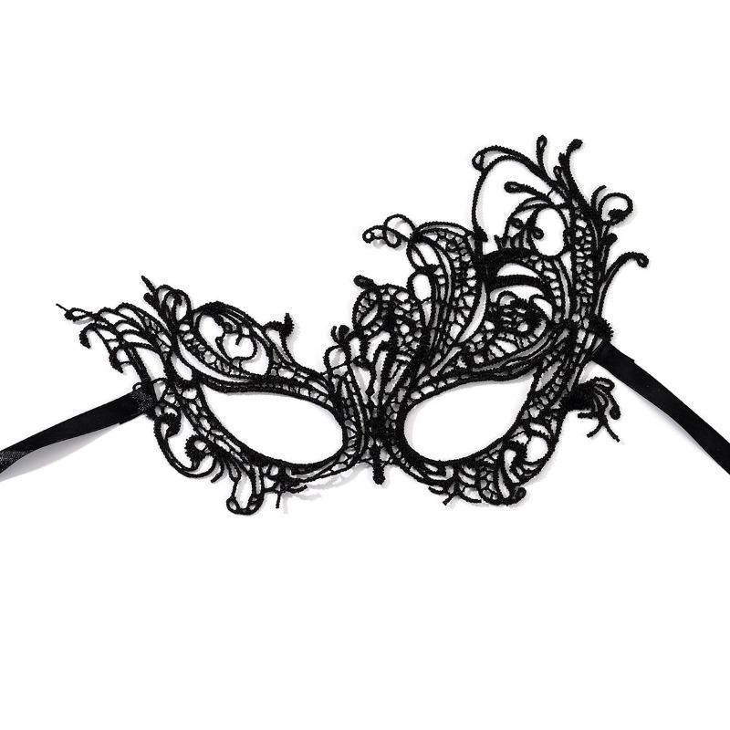 Lace Eye Mask Costume Female Half-face Dance Party Halloween Prop Princess Adult Mask Concealer Fox Mask