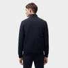 FILA Solid Color Stand Collar Zip Jacket Men jackets Black F11M312501F-BK
