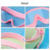 Adjustable Swim Training Glasses Professional Swimming Goggles Comfortable Large Frame Swim Glasses for Children Adults