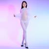Plus Size Sexy Body Stockings Women Shiny Smooth Bodysuits Ultra Sheer Jumpsuits Tihgts Erotic Lingerie Cos Sm Toy
