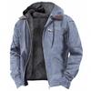 Spring Autumn Men's Jacket Fashion Casual Hooded Zipper Coat Retro Streetwear Lightweight Versatile Outerwear