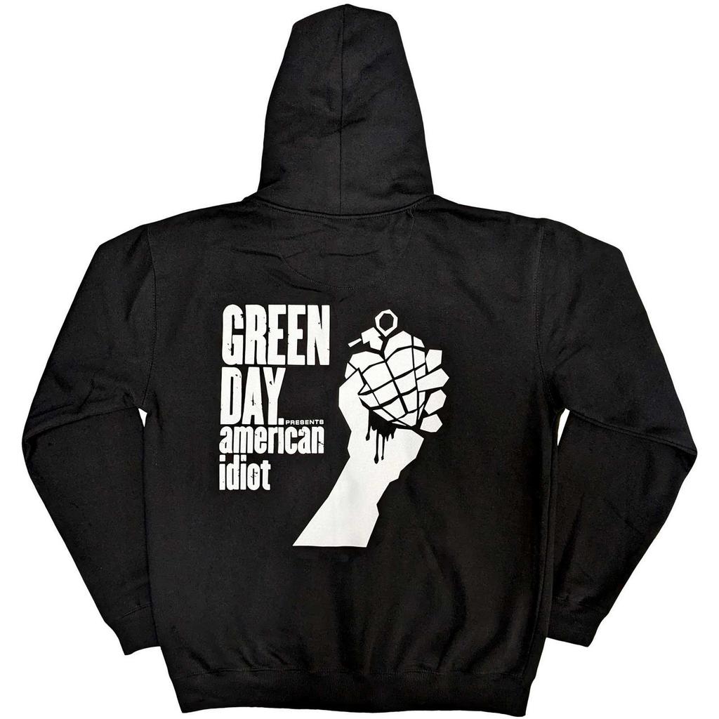 Green Day Unisex Adult American Idiot The Musical Full Zip Hoodie