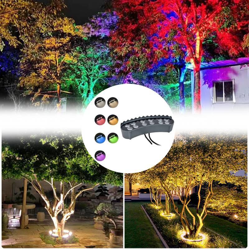 Led Tree Spotlight With High Brightness Aluminum Alloy Material Waterproof Garden Light