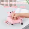 Novelty Toy,Pig Toy Soft And Elastic Decompression Toy,Decompress And Stretch Stress Pig Stress Relief Toy For Kid Adult
