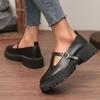 Fashion 2025 Brand Women's Shoes Buckle Strap Women's High Heels Fashion Plus Size Office and Career New Best Seller Platform Heels
