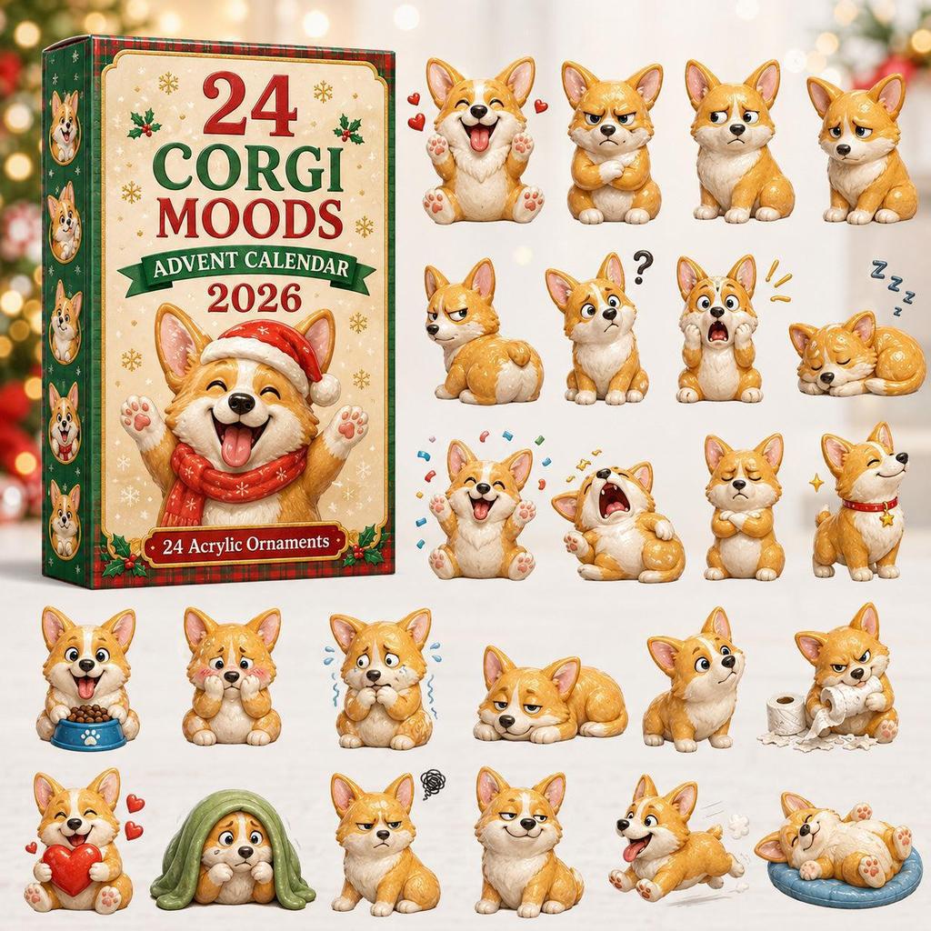 Weihnachts-Adventskalender 2026 – Feiertags-Blindbox-Kalender im Tier-Thema