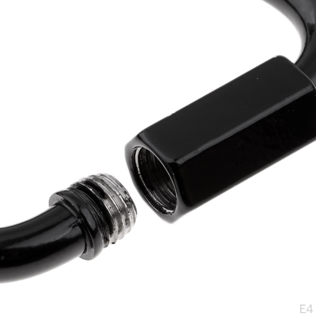 Fastener Hook Carabiner Keychain Camping Hiking