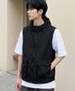Underoff Cool Care Nylon Windbreaker Vest Black