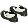 Dr. Martens Originals Simple Elegant Chunky Heel Mary Jane Shoes 3cm Women shoes Black White 42345001