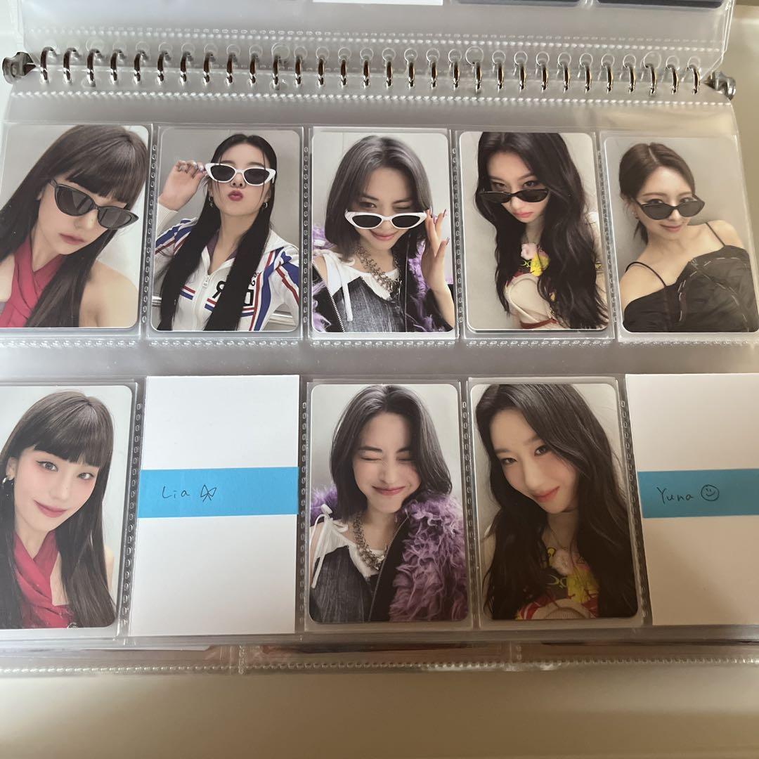

[USED] itzy chesire trading cards