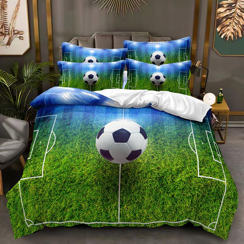 Fashion Technology Printing, 3D Digital Printing, Bedding, Duvet Covers, Pillowcases, Three-piece Sets