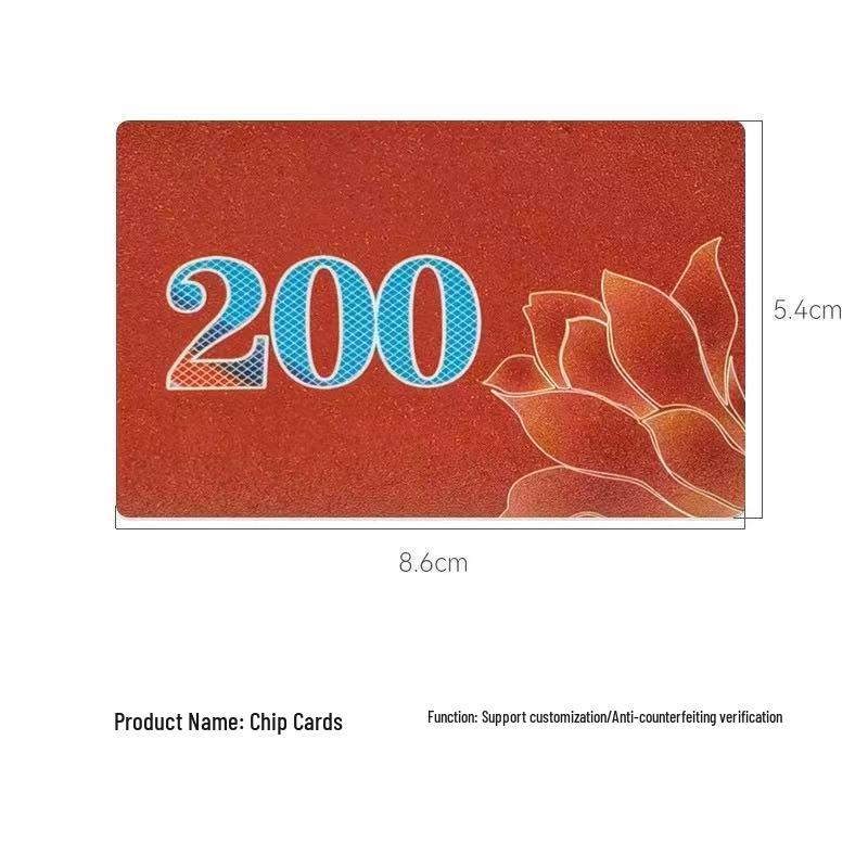Waterproof Double-Sided Mahjong Room Tokens – Wear-Resistant Thickened Chips/Vouchers