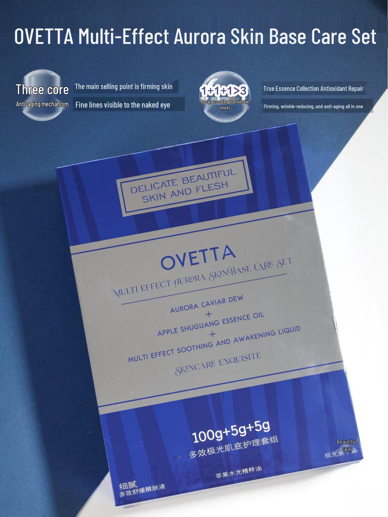

OVETTA Multi-Effect Aurora Anti-Wrinkle Skin Care Set