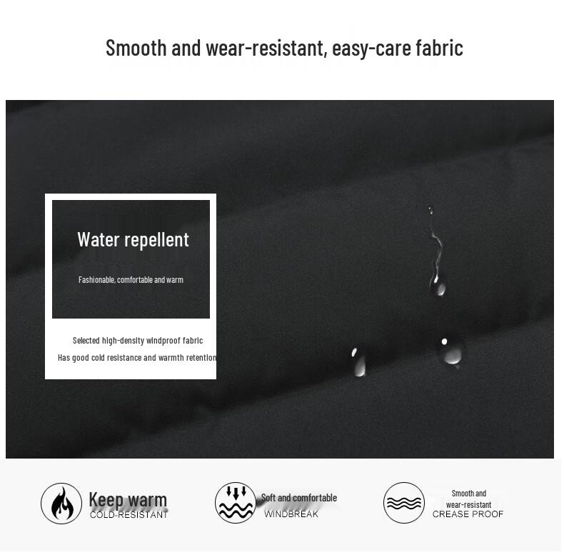 Xuezhongfei Unisex Reversible Fleece Down Vest