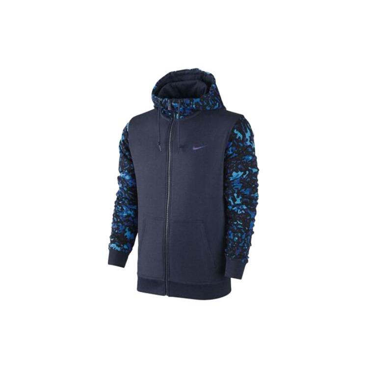 Куртки Nike Мужские Синие С Капюшоном Умеренные Другое 679397-410 M