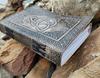 Leather Journal: Celtic Triquetra Knot, Book of Shadows, Grimoire