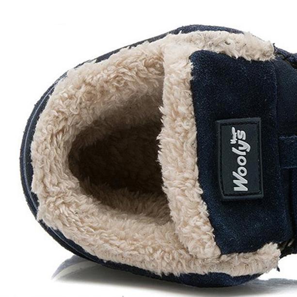 Damestøvler Vintersko Ankelstøvletter For Damesko Snow Botas Mujer Casual Booties Varme vinterjoggesko