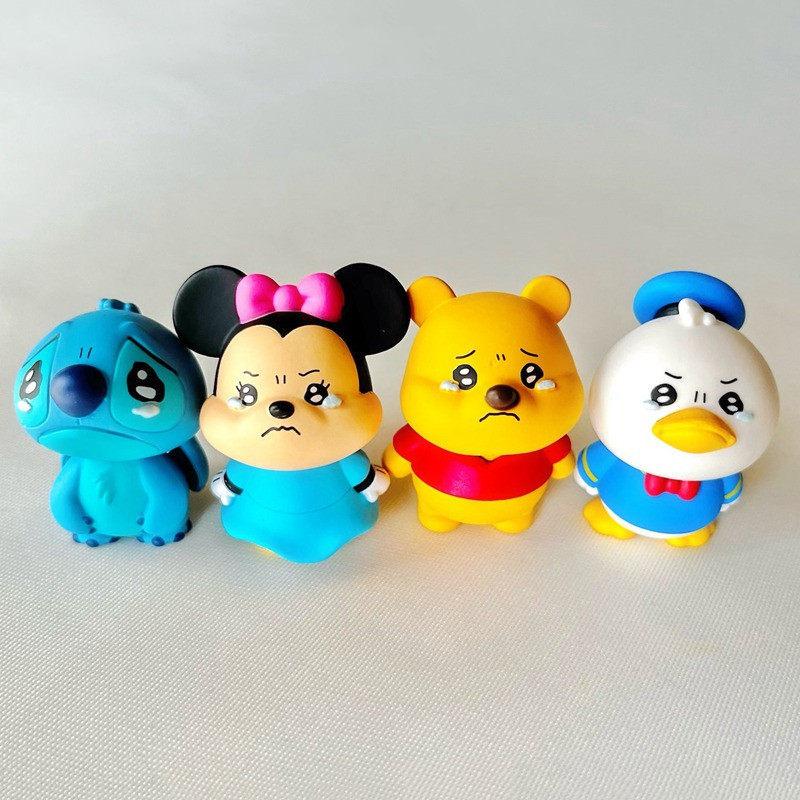 Anime Character Tears Eye Series Blind Box Bear Duck Stitch Kawaii Action Character Series Gift Accessories Birthday Surprise