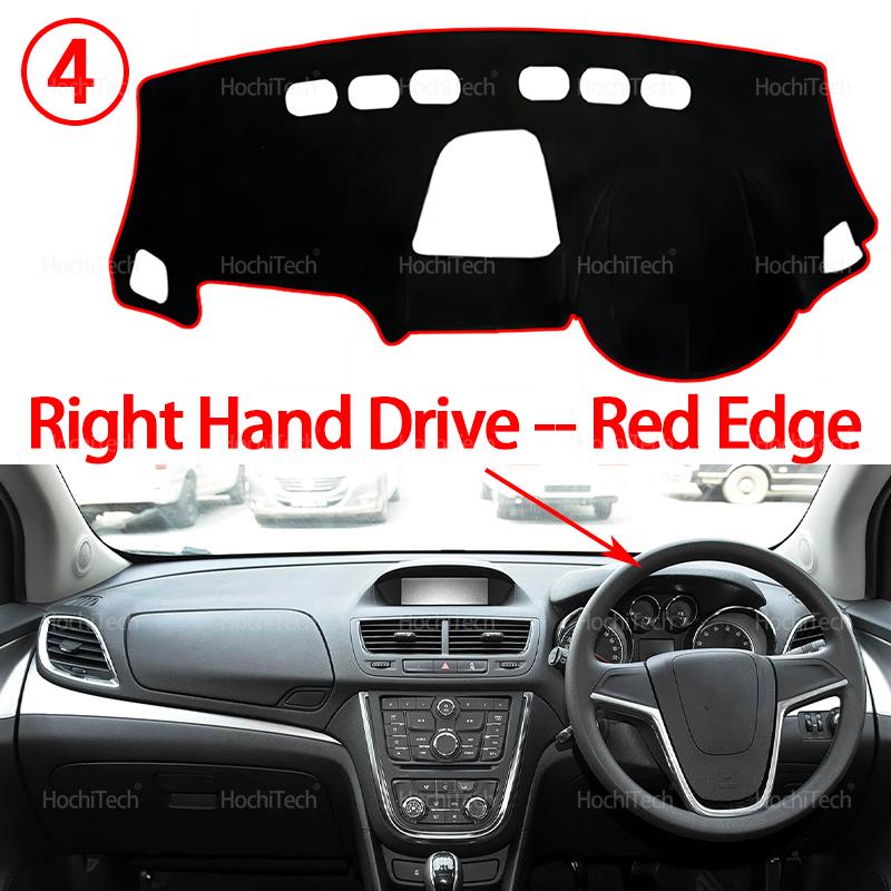 Pro Opel Mokka Buick Encore 2013 2014 2015 Kryt palubní desky Podložka Autokoberce Anti-UV Rohož Sluneční clona Dashmat Koberec Doplňky na palubní desku