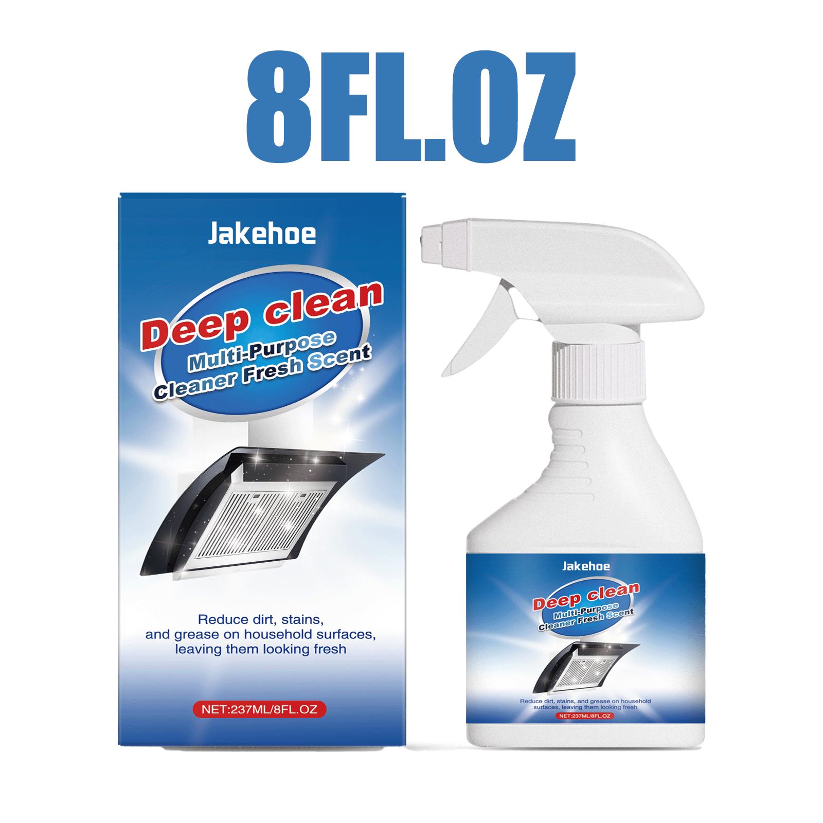 

Multi Purpose Cleaner Spray All Surface Household Cleaning Liquid Oil Limescale Remover Gentle Odor Eliminator Kitchen Bathroom 8FL.OZ