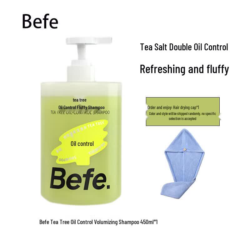 BeFe Tea Tree Oil Control Volumizing Shampoo 450ml