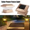 1 Pack Waterproof Outdoor Solar Garden Landscape Light Fence Post Light Yard Post Light Outdoor Decoration Gardening