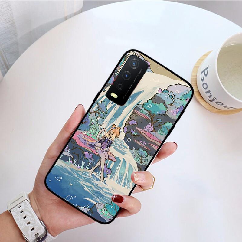 Genshin Impact Game Yan Fei Phone Case For VIVO Y31 Y21 Y70 Y21S Y20 Y72 1907 Y12 Y11S Y53S Y33S Y55 Y76 Y51 Y15S Y01 Funda