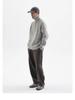 Men's High-Neck Half-Zip Thick Knit Sweater, Retro Loose-Fit Pullover for Autumn/Winter