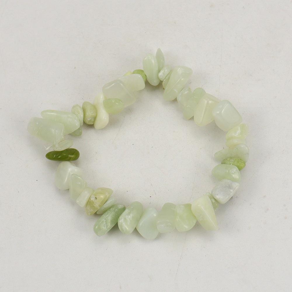 Handmade Beads, Natural Crystal Gravel Bracelet Bracelet B54