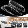 Headlight Cover Transparent Lampshade Shell Headlight Cover Plastic Lens Fit For Mazda 6 2003-2008