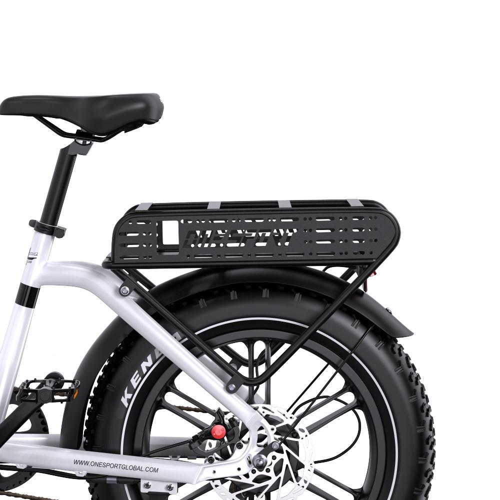 ONESPORT OT08 E-Bike für Erwachsene - 500W Reaktionsschneller Motor 48V18Ah Abnehmbarer Akku 120KG Tragfähigkeit Perfekt für den täglichen Gebrauch