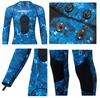 Stretch Spandex Surfing Suit Full Body Camo Rash Guard with Chest Pad Non-Slip Cuffs UPF50+  Diving Summer Wetsuit for Men