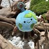 10cm Uroczy Kreskówkowy Ziemia Mały Wisiorek Pluszowy Ziemia Breloczek Pluszowa Zabawka Kawaii Mała Ziemia Miękka Lalka Dekoracja Breloka do Plecaka