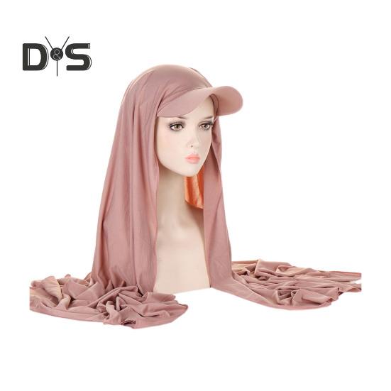 

Женская бандана с полями, шарф, кепка, солнцезащитный козырек, тюрбан, платок, повязка на голову, кепка для путешествий, пляжа, активного отдыха на свежем воздухе розовый