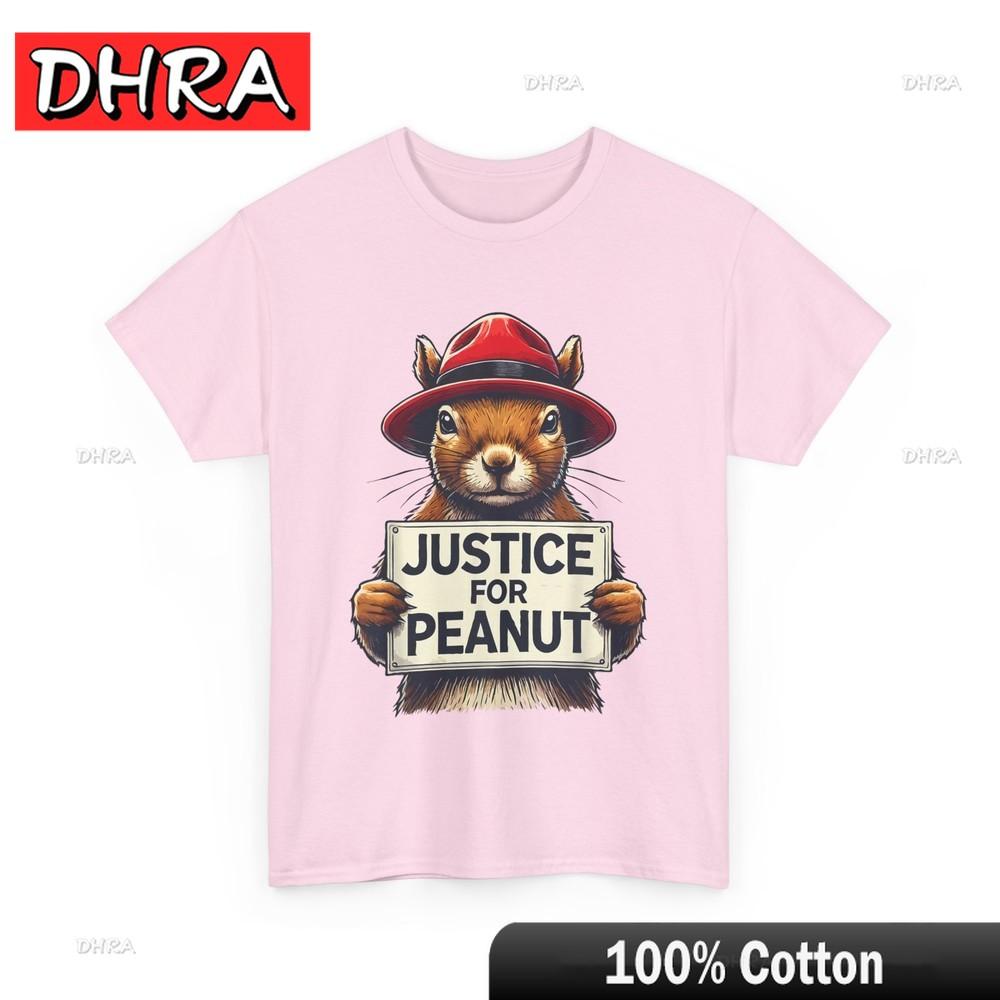 Justice for Peanut The Squirrel  Wanted TShirt The Squirrel Peanut Shirt Stylish Chic Tshirts Bold Retro Comfy Top Graphic S