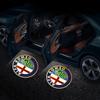 2 stk. Bil Dør Velkomstlys LED Projektor Lampe Auto Tilbehør Til 159 147 156 166 Giulietta Giulia Mito Stelvio Brera Spider