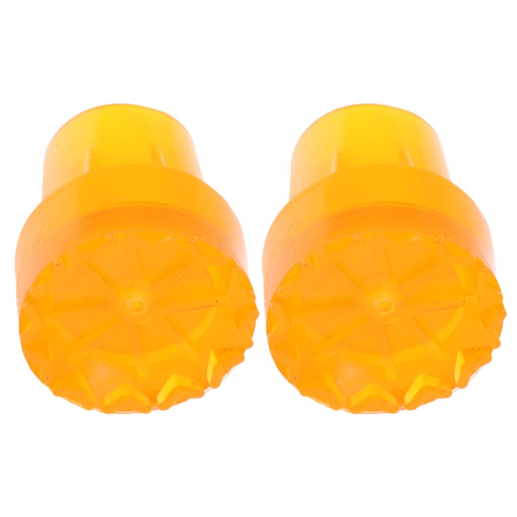 2 ks Nástavce na hůl Protiskluzové Gumové Podložky na Hůl Gumové Nástavce Náhradní pro Chodící Hůl