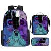 Our Middle School Student Schoolbag Cartoon Schoolbag Children's Backpack Satchel Animation