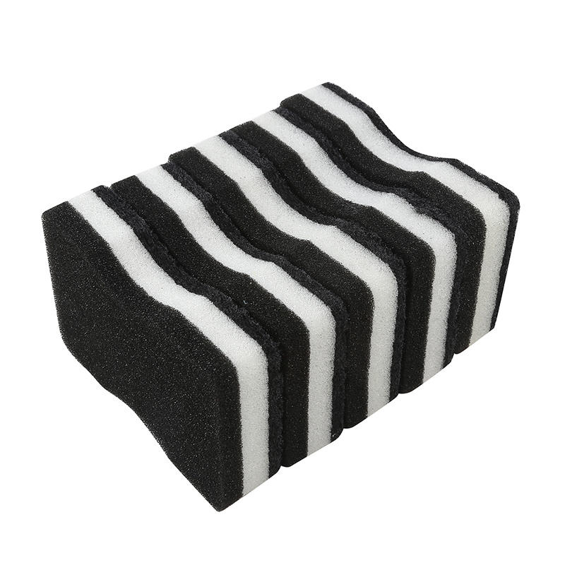 

5шт губка для мытья посуды черная губка для мытья посуды кухонная губка для чистки мочалка для вытирания бытовые товары щетки для чистки