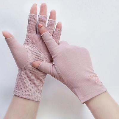 1 Çift Anti Uv Eldiven Uv Kalkan Eldiven Parmaksız Manikür Tırnak Sanat Aracı