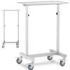 Wózek instrumentalny na narzędzia, regulowany, STALOWY, 60 x 40 cm
