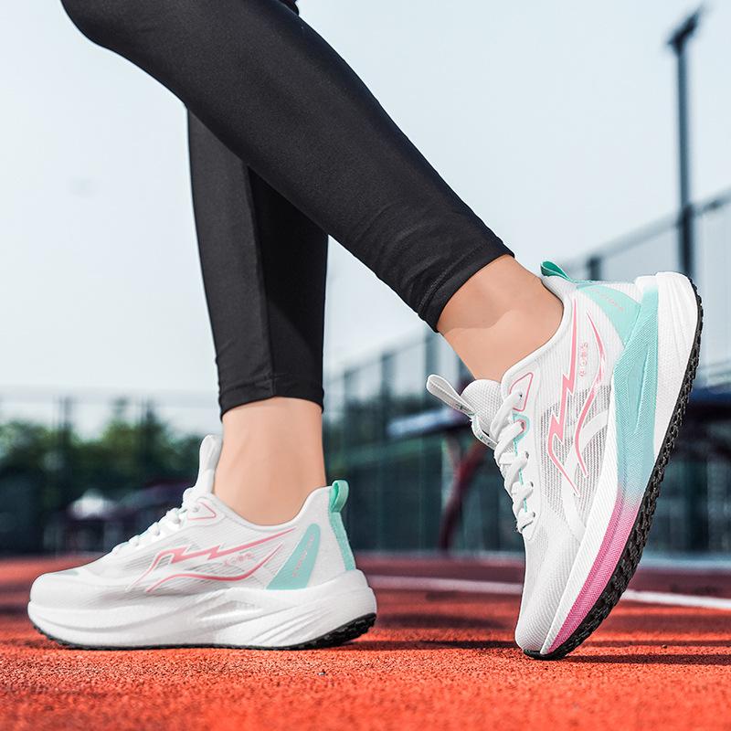 Summer couple shoes running shoes popcorn sports carbon board running shoes non-slip and breathable