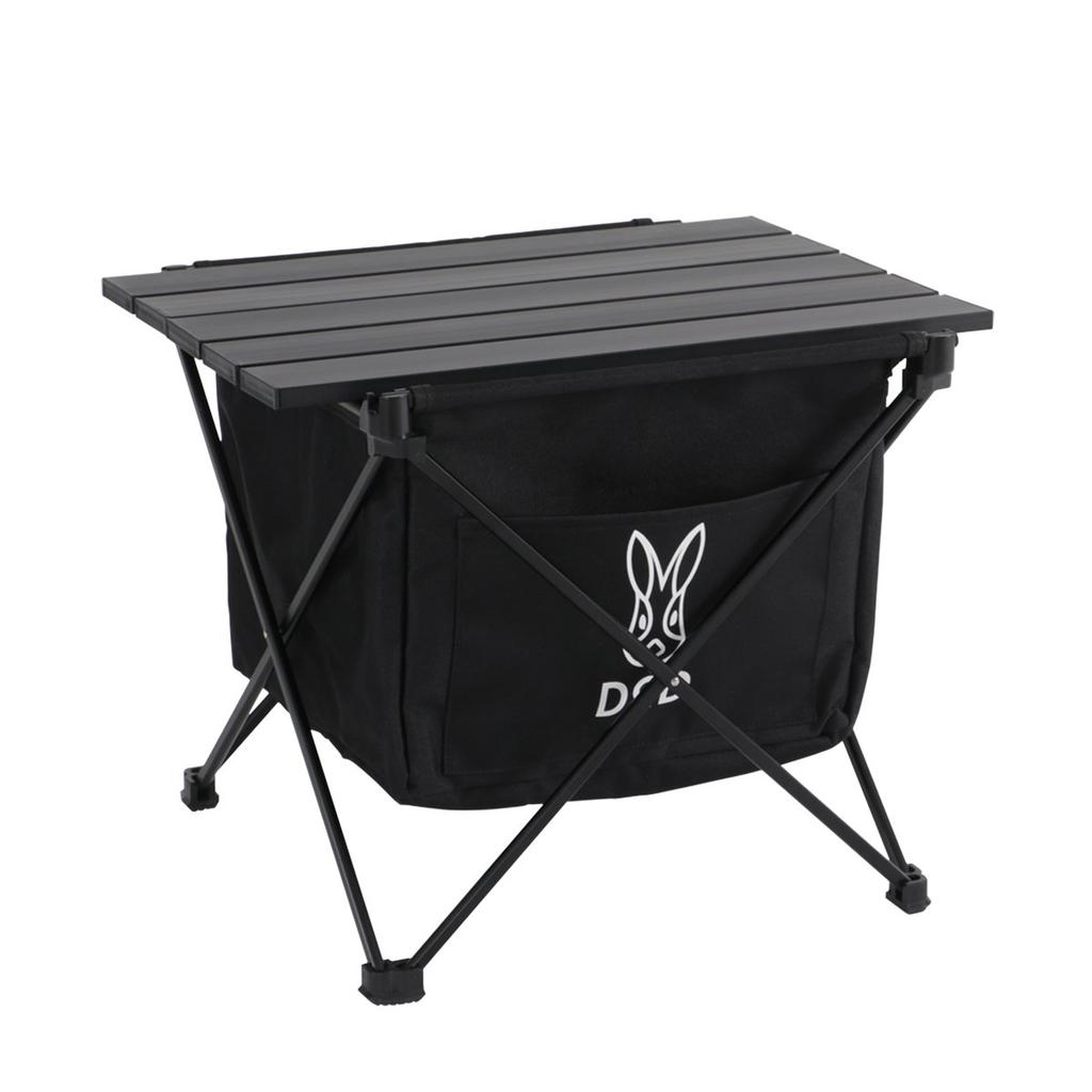DOD Stealth X Mini Trash Can with Solo Camping Table, Size, GM1-598-BK
