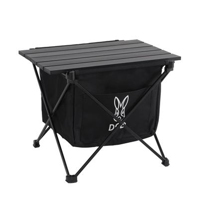 DOD Stealth X Mini-Mülleimer mit Solo-Campingtisch, Größe GM1-598-BK