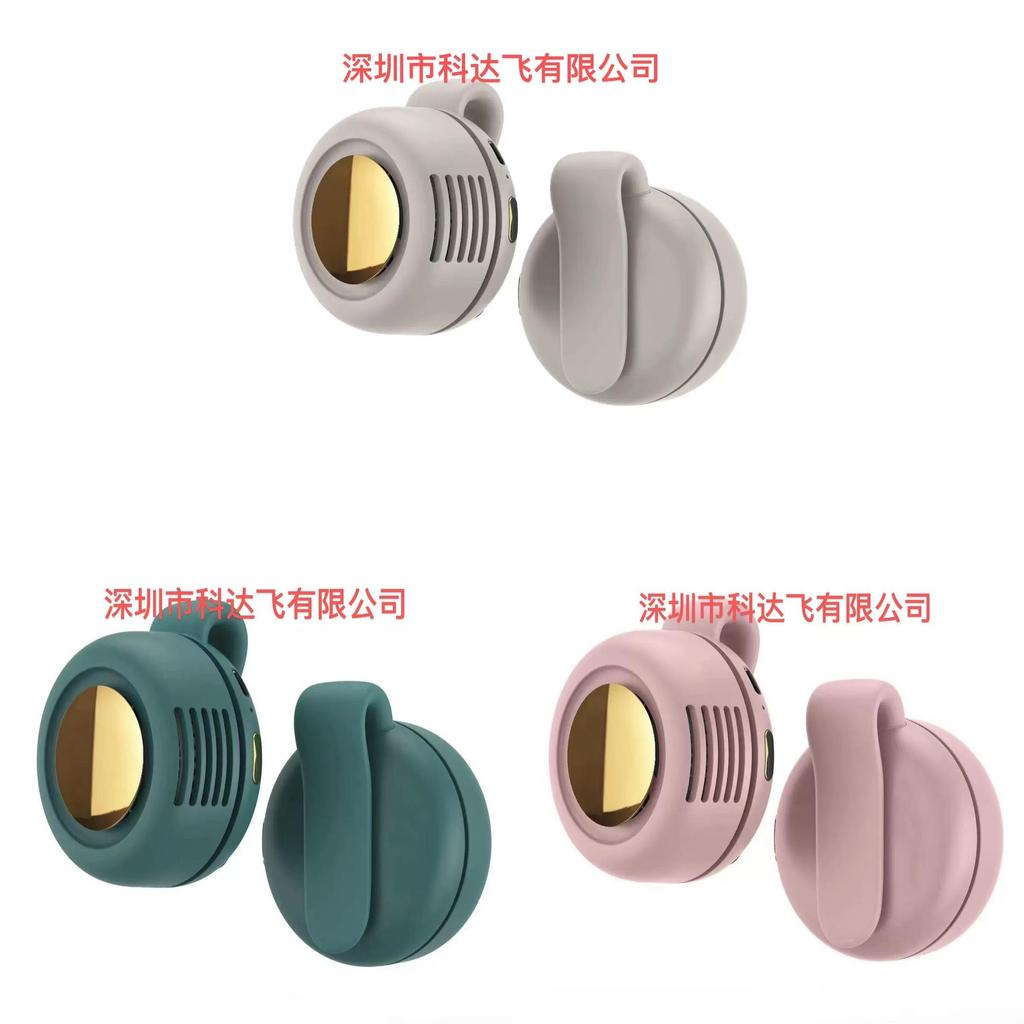 Mini Handheld Clip Fan With Rechargeable Battery For Outdoor Travel And Office Use